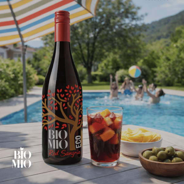 Botella de sangría roja ecológica Organic BioMio de Bodegas Valdepablo
