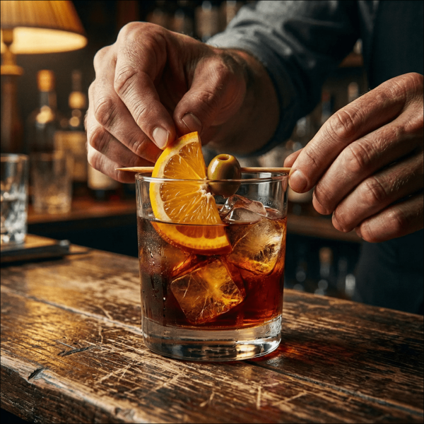 vaso con vermut de bodegas valdepablo