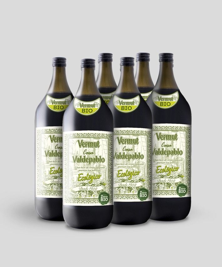 Caja Vermut Casa Valdepablo Ecológico 2L x 6 botellas